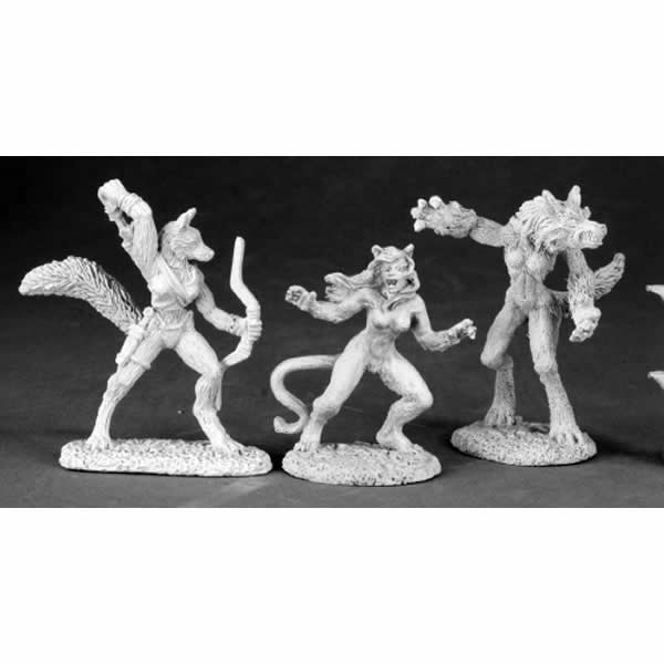RPR03495 Lady Lycanthropes Miniature 25mm Heroic Scale Dark Heaven (ONLINE ORDER ONLY)