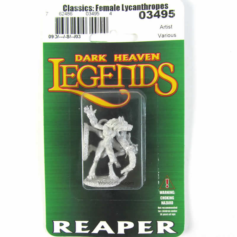 RPR03495 Lady Lycanthropes Miniature 25mm Heroic Scale Dark Heaven (ONLINE ORDER ONLY)