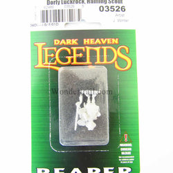 RPR03526 Dorly Luckrock Halfling Scout Miniature 25mm Heroic Scale (ONLINE ORDER ONLY)