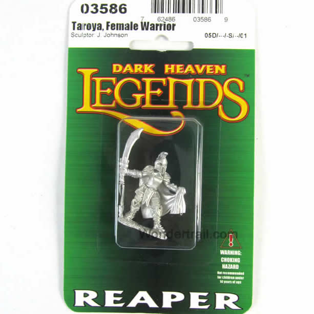 RPR03586 Taroya Female Warrior Miniature 25mm Heroic Scale (ONLINE ORDER ONLY)