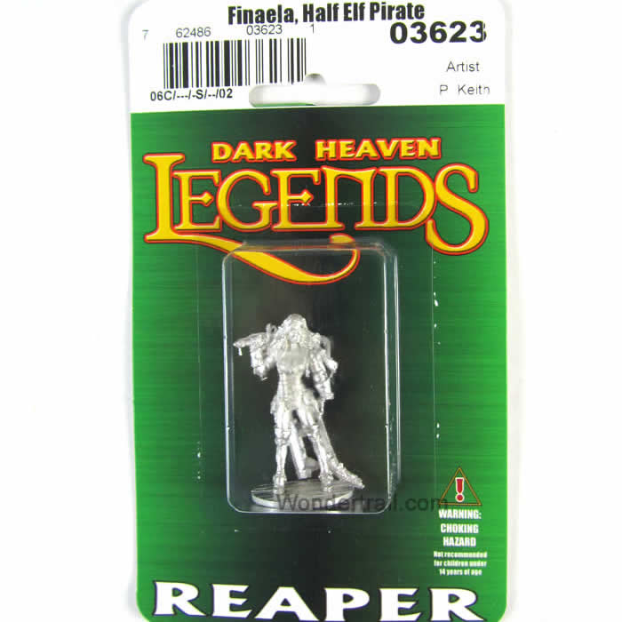 RPR03623 Finaela Female Pirate Miniature 25mm Heroic Scale (ONLINE ORDER ONLY)