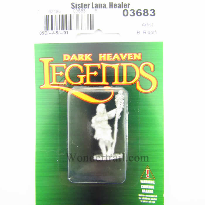 RPR03683 Sister Lana Healer Miniature 25mm Heroic Scale Dark Heaven (ONLINE ORDER ONLY)