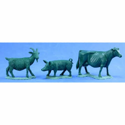 RPR03719 Animal Companions Goat Pig Cow Miniature 25mm Heroic Scale (ONLINE ORDER ONLY)