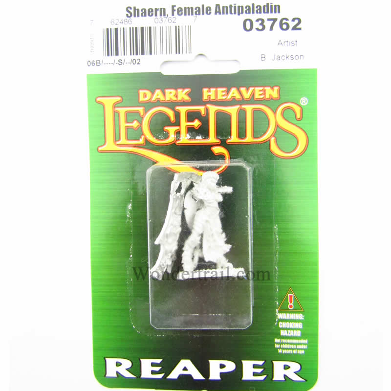 RPR03762 Shaern Female Antipaladin Miniature 25mm Heroic Scale (ONLINE ORDER ONLY)