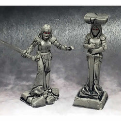 RPR03770 Caryatid Columns Set of 2 Miniatures 25mm Heroic Scale (ONLINE ORDER ONLY)
