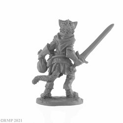 RPR04049 Catfolk Rogue Miniature 25mm Heroic Scale Figure Dark Heaven Legends (ONLINE ORDER ONLY)