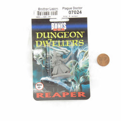 RPR07024 Brother Lazarus Plague Doctor Miniature 25mm Heroic Scale Figure Dungeon Dwellers (ONLINE ORDER ONLY)