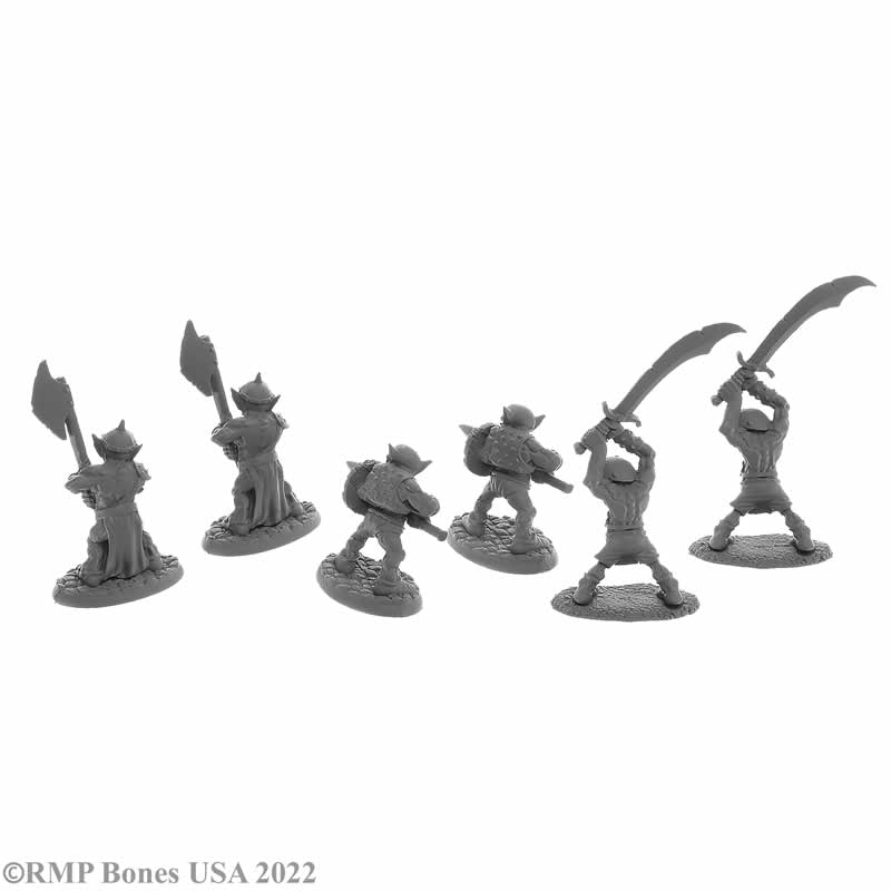 RPR07044 Goblin Warriors Miniature 25mm Heroic Scale Figure Dungeon Dwellers (ONLINE ORDER ONLY)