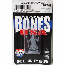 RPR07149 Burnardo Heroic Wizard Miniature 25mm Heroic Scale Figure Dungeon Dwellers (ONLINE ORDER ONLY)