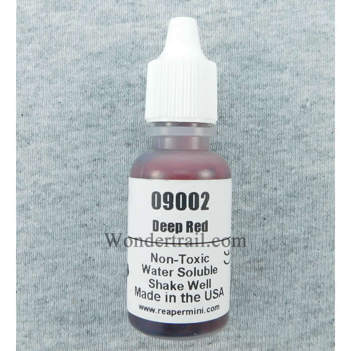 RPR09002 Deep Red Master Series Hobby Paint .5oz Dropper Bottle (ONLINE ORDER ONLY)