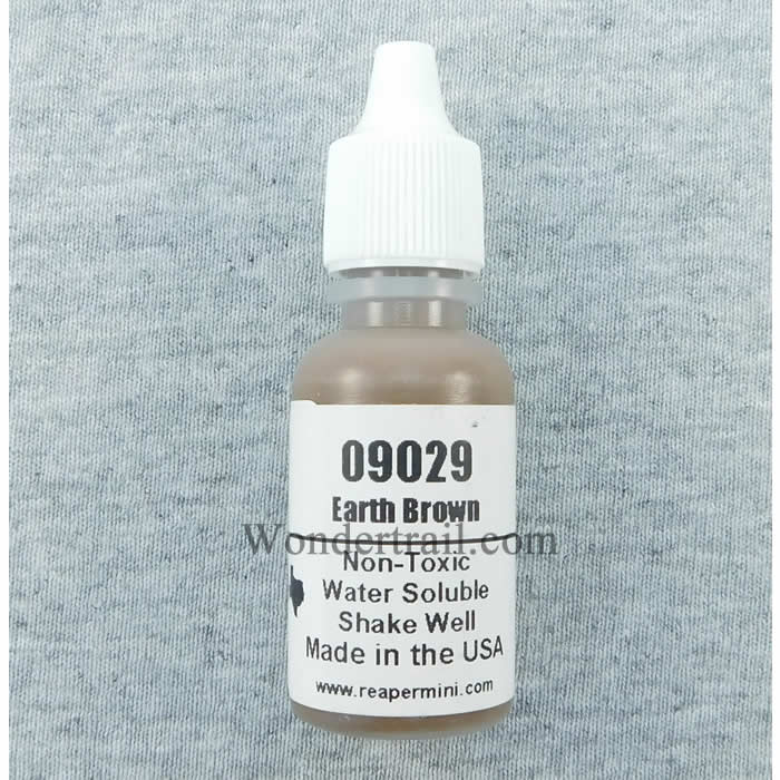 RPR09029 Earth Brown Reaper Master Series Hobby Paint .5oz (ONLINE ORDER ONLY)