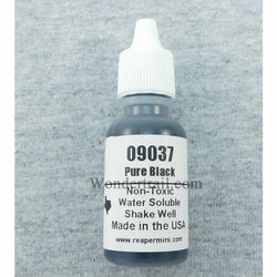 RPR09037 Pure Black Reaper Master Series Hobby Paint .5oz (ONLINE ORDER ONLY)