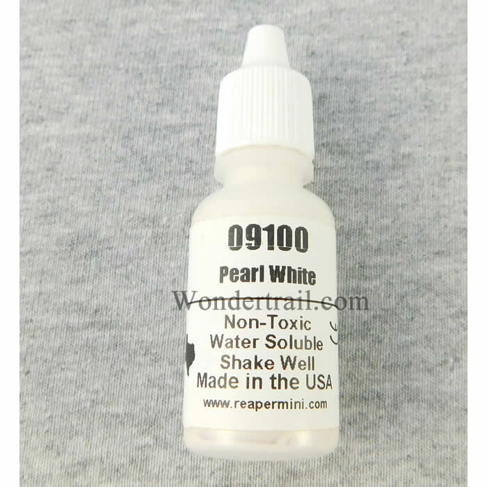 RPR09100 Pearl White Acrylic Reaper Master Series Hobby Paint .5oz (ONLINE ORDER ONLY)