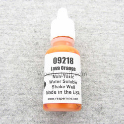 RPR09218 Lava Orange Acrylic Reaper Master Series Hobby Paint .5oz (ONLINE ORDER ONLY)