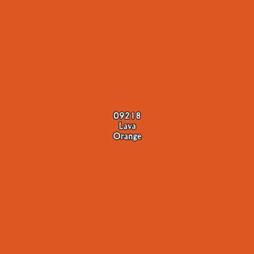 RPR09218 Lava Orange Acrylic Reaper Master Series Hobby Paint .5oz (ONLINE ORDER ONLY)