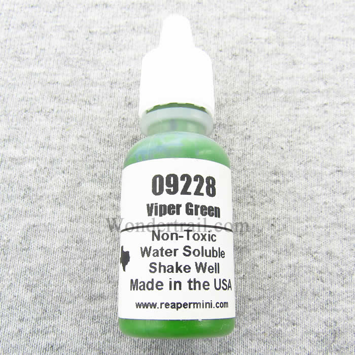RPR09228 Viper Green Acrylic Reaper Master Series Hobby Paint .5oz (ONLINE ORDER ONLY)