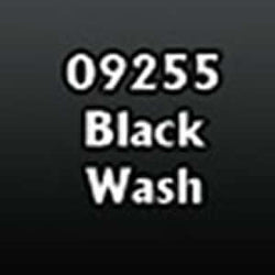 RPR09255 Black Wash Acrylic Reaper Master Series Hobby Paint .5oz (ONLINE ORDER ONLY)
