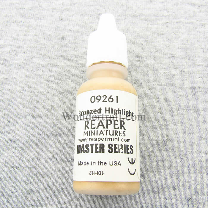 RPR09261 Bronzed Highlight Acrylic Master Series Hobby Paint .5oz (ONLINE ORDER ONLY)