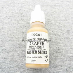 RPR09261 Bronzed Highlight Acrylic Master Series Hobby Paint .5oz (ONLINE ORDER ONLY)