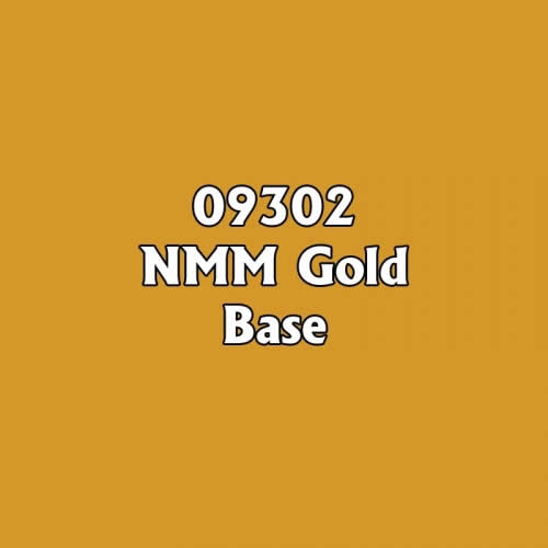 RPR09302 NMM Gold Base Acrylic Reaper Master Series Hobby Paint (ONLINE ORDER ONLY)