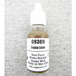 RPR09309 Sepia Liner Acrylic Reaper Master Series Hobby Paint (ONLINE ORDER ONLY)