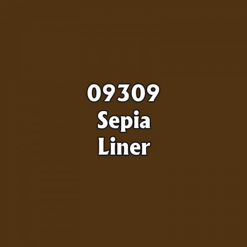 RPR09309 Sepia Liner Acrylic Reaper Master Series Hobby Paint (ONLINE ORDER ONLY)
