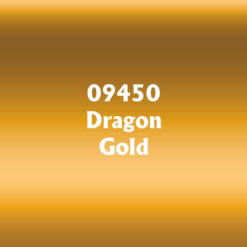 RPR09450 Dragon Gold Acrylic Reaper Master Series Hobby Paint .5oz (ONLINE ORDER ONLY)