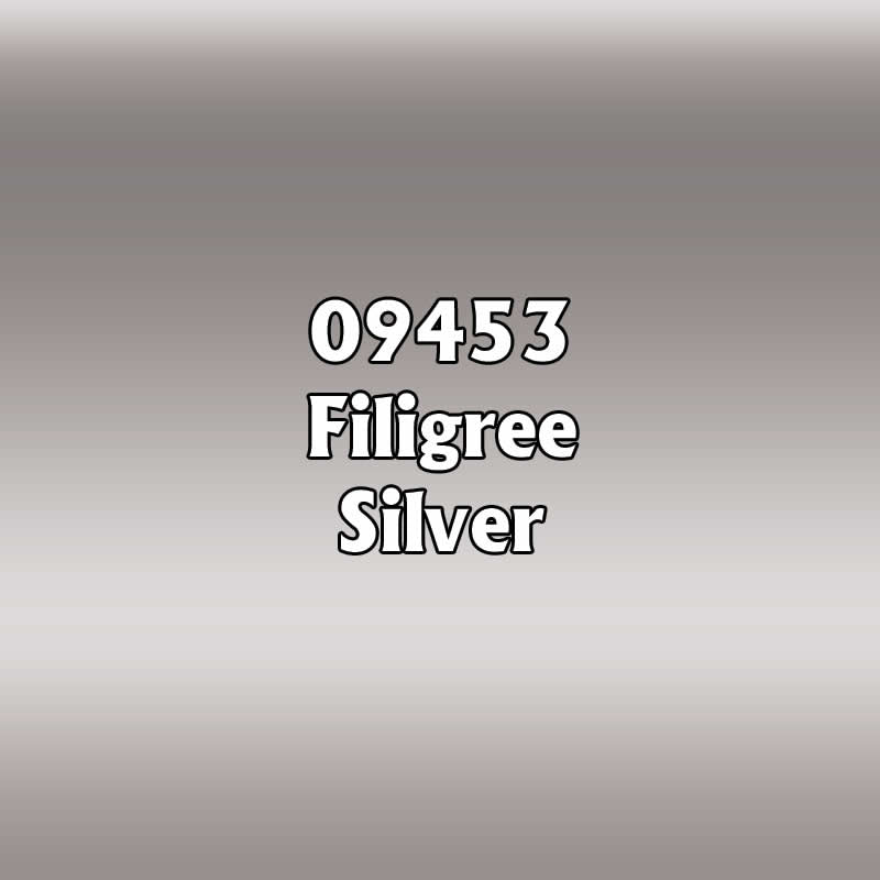 RPR09453 Flilgree Silver Acrylic Reaper Master Series Hobby Paint .5oz (ONLINE ORDER ONLY)
