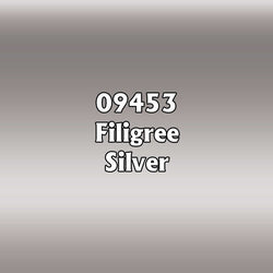 RPR09453 Flilgree Silver Acrylic Reaper Master Series Hobby Paint .5oz (ONLINE ORDER ONLY)