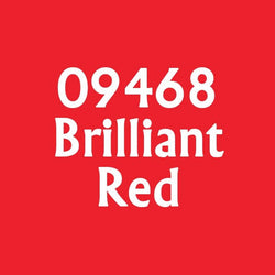 RPR09468 Brilliant Red Acrylic Reaper Master Series Hobby Paint .5oz (ONLINE ORDER ONLY)