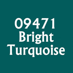 RPR09471 Bright Turquoise Acrylic Reaper Master Series Hobby Paint .5oz (ONLINE ORDER ONLY)