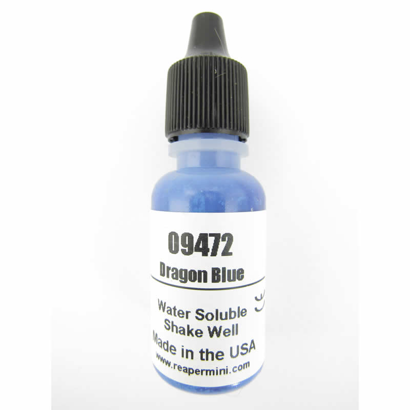 RPR09472 Dragon Blue Acrylic Reaper Master Series Hobby Paint .5oz (ONLINE ORDER ONLY)