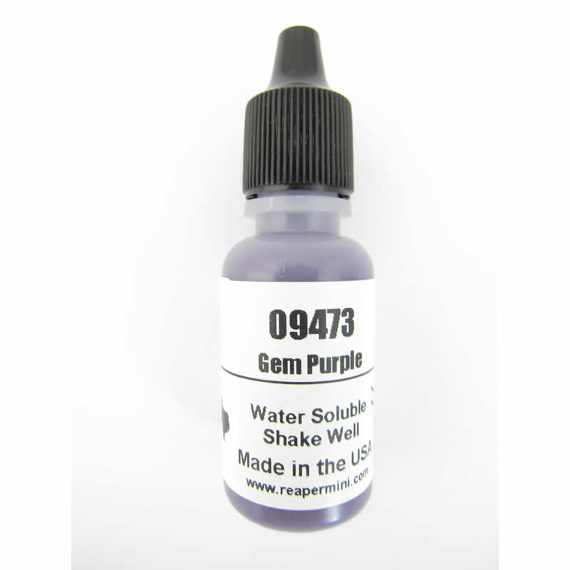 RPR09473 Gem Purple Acrylic Reaper Master Series Hobby Paint .5oz (ONLINE ORDER ONLY)