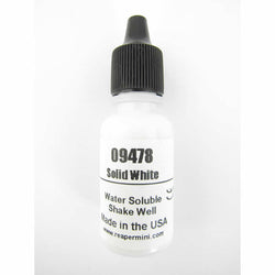 RPR09478 Solid White Acrylic Reaper Master Series Hobby Paint .5oz Dropper (ONLINE ORDER ONLY)
