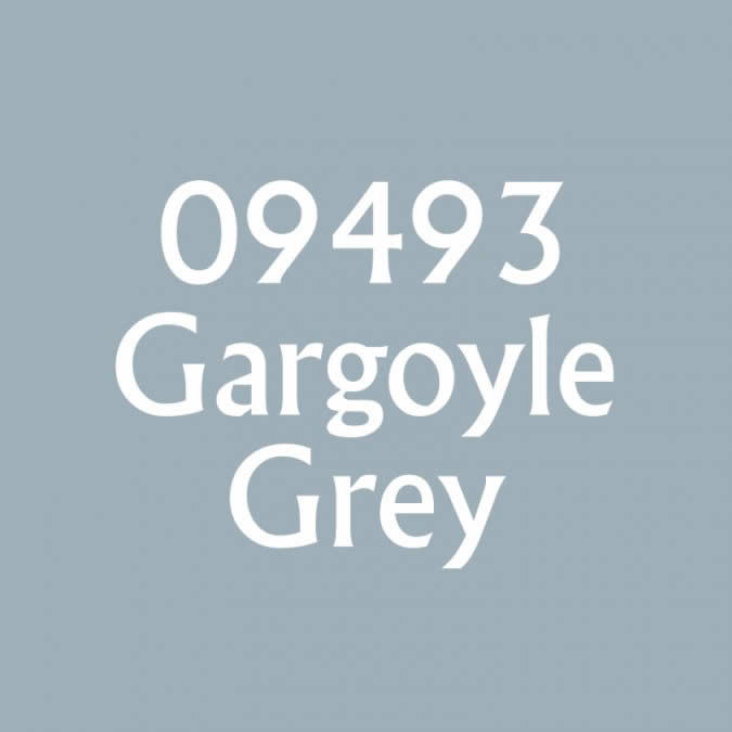 RPR09493 Gargoyle Grey Acrylic Reaper Master Series Hobby Paint .5oz Dropper Bottle (ONLINE ORDER ONLY)