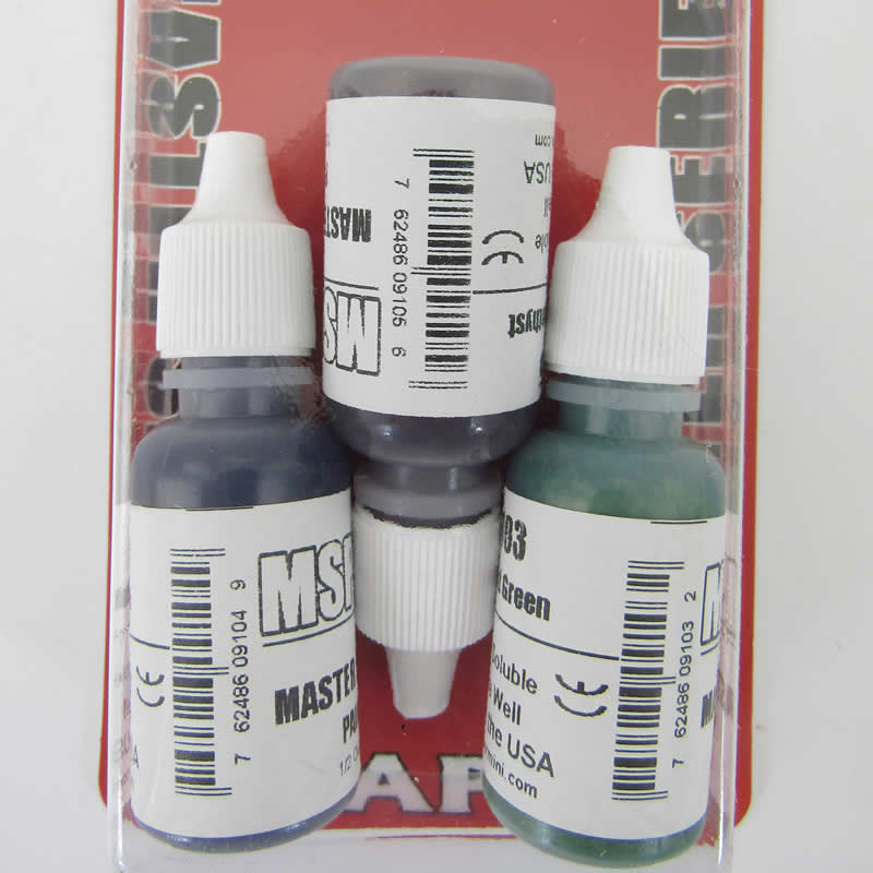 RPR09735 Colored Metallics Two Triad (09103-09105) Acrylic Hobby Paint (ONLINE ORDER ONLY)