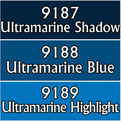 RPR09763 Ultramarine Blue Colors Triad (09187-09189) Acrylic Hobby Paint (ONLINE ORDER ONLY)