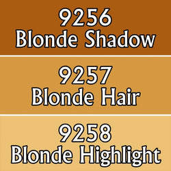 RPR09786 Blonde Hair Triad (09256-09258) Acrylic Hobby Paint Reaper Master Series Reaper Miniatures (ONLINE ORDER ONLY)