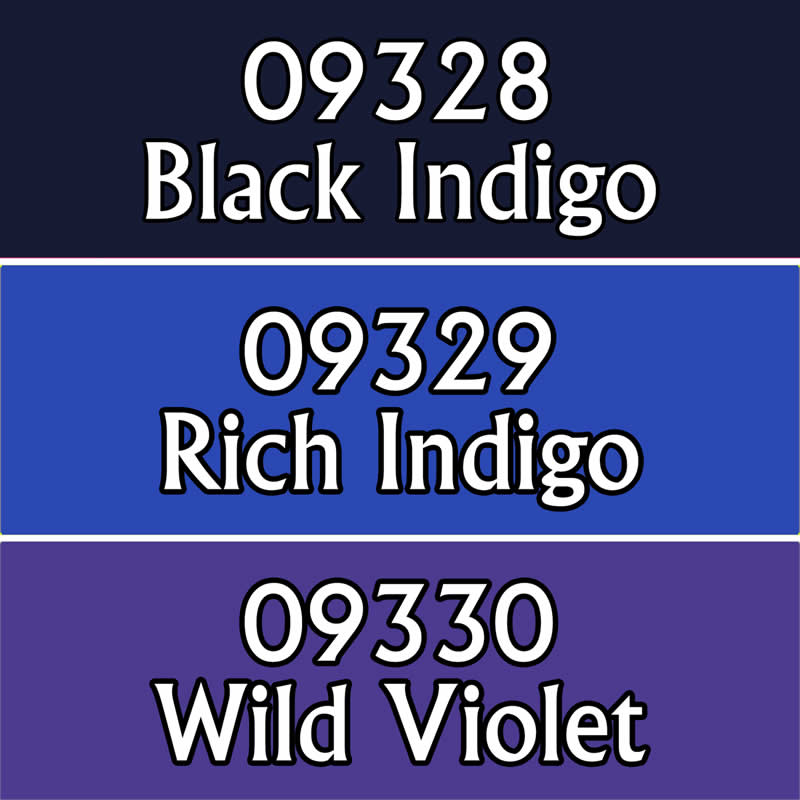 RPR09814 Indigos Triad Acrylic Reaper Master Series Hobby Paint Dropper (ONLINE ORDER ONLY)