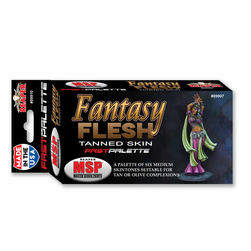 RPR09907 Fantasy Flesh Medium Skin Set Acrylic Master Series Hobby Paint (ONLINE ORDER ONLY)
