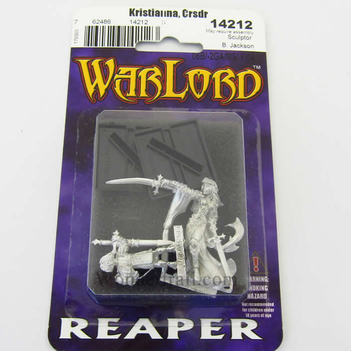 RPR14212 Kristianna Crusaders Miniature 25mm Heroic Scale Warlord (ONLINE ORDER ONLY)