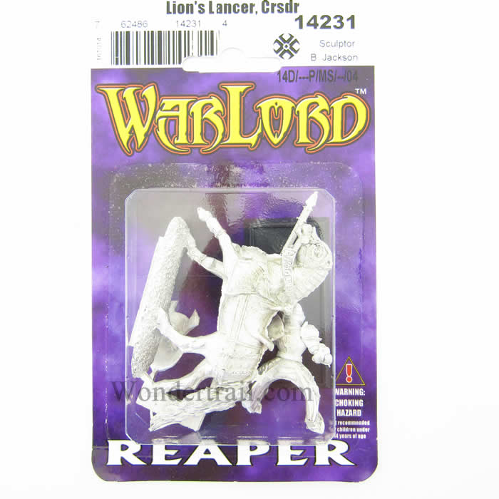 RPR14231 Heavy Templar Cavalry Crusaders Miniature 25mm Heroic Scale (ONLINE ORDER ONLY)