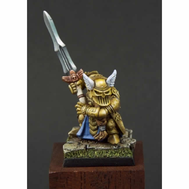 RPR14304 Logrim Dwarf Captain Miniature 25mm Heroic Scale Warlord (ONLINE ORDER ONLY)