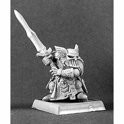 RPR14304 Logrim Dwarf Captain Miniature 25mm Heroic Scale Warlord (ONLINE ORDER ONLY)