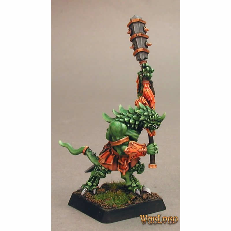 RPR14351 Reptus Skullbreaker Warrior Miniature 25mm Heroic Scale (ONLINE ORDER ONLY)