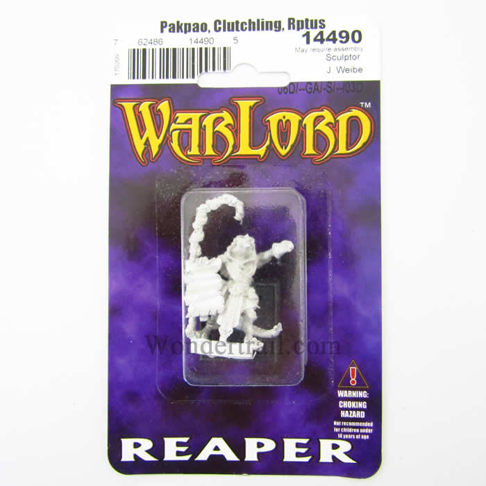 RPR14490 Pakpao Mage Miniature 25mm Heroic Scale Warlord (ONLINE ORDER ONLY)