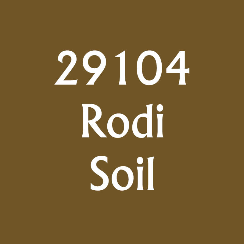 RPR29104 Rodi Soil Acrylic Reaper Master Series Hobby Paint .5oz Dropper Bottle (ONLINE ORDER ONLY)