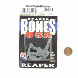 RPR30018 Oonda Roogtarki Smuggler Miniature Figure 25mm Heroic Scale Reaper Bones USA (ONLINE ORDER ONLY)