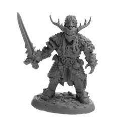RPR30094 Byverion Thornforged Miniature Figure 25mm Heroic Scale Reaper Bones USA (ONLINE ORDER ONLY)