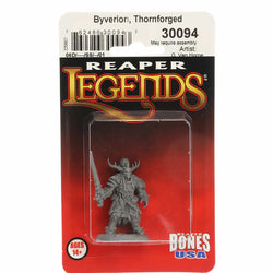 RPR30094 Byverion Thornforged Miniature Figure 25mm Heroic Scale Reaper Bones USA (ONLINE ORDER ONLY)
